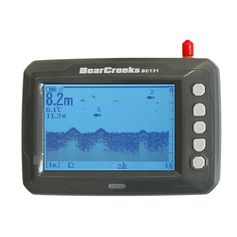 Échosondeur sonar noir et blanc BearCreeks BC131 (Tolson TF300)