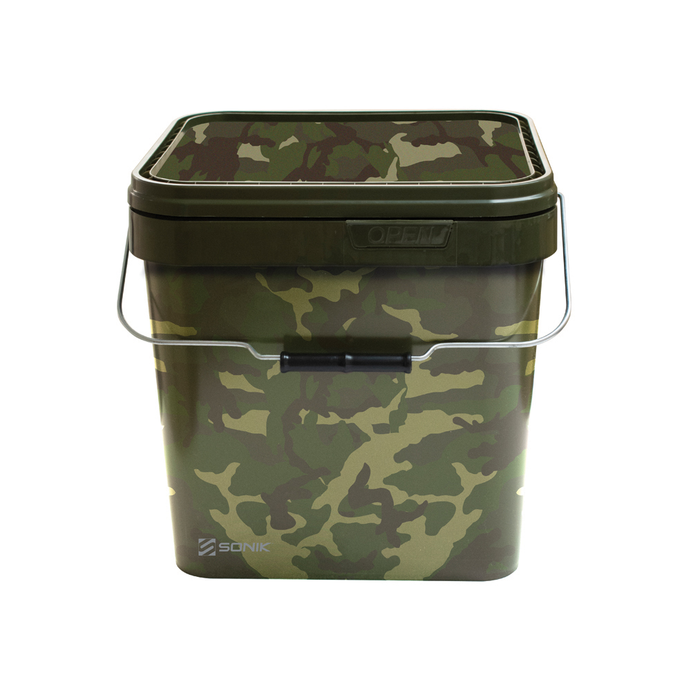 Seau carré camouflage SONIK