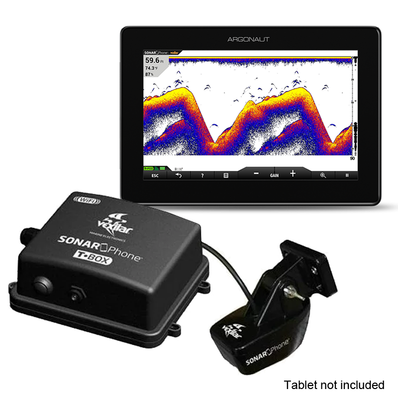 Vexilar Wifi Sondeur SonarPhone de pêche pour la pêche à la carpe à distance bateau amorceur