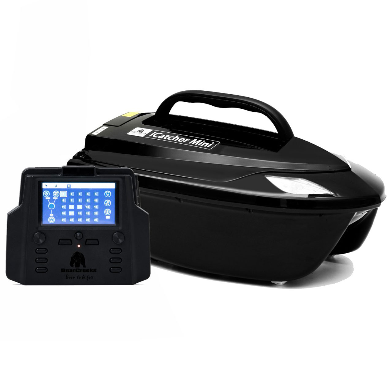 BearCreeks iPilot20 bateau amorceur GPS – compact, capacité 2 kg